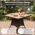 Wisteria Lane 5 Piece Wicker Patio Dining Set: view 3
