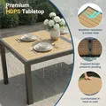 Wisteria Lane 7 Piece Aluminum Patio Dining Set: view 2