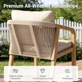 Wisteria Lane Acacia Dining Chairs, Set of 2: view 5