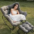 Wisteria Lane Rocking Egg Chair with Ottoman: view 4