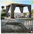 Wisteria Lane 10' x 12' Louvered Pergola: view 2