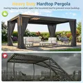 Wisteria Lane 12' x 16' Louvered Pergola: view 4