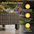 Wisteria Lane 7 Piece Patio Furniture Set, Brown: view 4